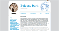 Desktop Screenshot of bolesnybark.pl